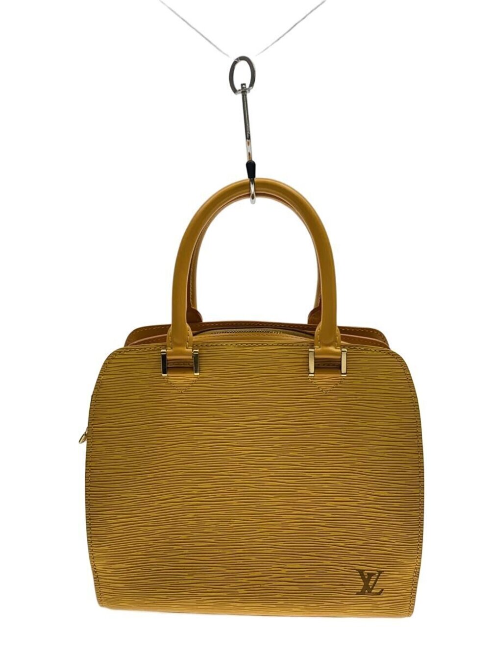 LOUIS VUITTON Pont Neuf Epi Leather Yellow